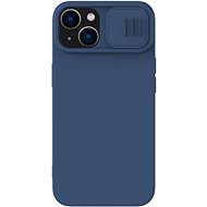 Nillkin CamShield Silky Silikonový Kryt pro Apple iPhone 15 Midnight Blue - Phone Cover