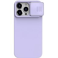 Nillkin CamShield Silky Silikonhülle für Apple iPhone 15 Pro Misty Purple - Handyhülle