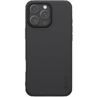 Nillkin Super Frosted PRO Magnetic Back Cover for Apple iPhone 16 Pro Black - Phone Cover