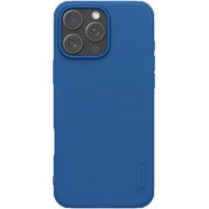 Nillkin Super Frosted PRO Magnetic Back Cover for Apple iPhone 16 Pro Blue - Phone Cover