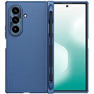 Nillkin Super Frosted FOLD Magnetic Pen Slot Back Cover for Samsung Galaxy Z Fold 7 Blue - Phone Cover