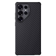 Nillkin Synthetic Fiber PRO Magnetic Back Cover for Samsung Galaxy S25 Ultra Black - Phone Cover
