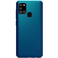 Nillkin Frosted Back Cover for Samsung Galaxy A21s, Peacock Blue - Phone Cover
