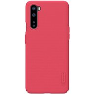 Nillkin Frosted for OnePlus Nord, Bright Red - Phone Cover