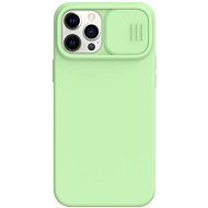 Nillkin CamShield Silky Magnetic Silikónový Kryt na Apple iPhone 12 Pro Max Matcha Green - Kryt na mobil