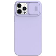 Nillkin CamShield Silky Magnetic Apple iPhone 12 Pro Max lila szilikon tok - Telefon tok
