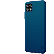 Nillkin Super Frosted for Samsung Galaxy A22 5G, Peacock Blue - Phone Cover