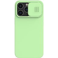 Nillkin CamShield Silky Magnetic Apple iPhone 13 Pro Mint Green készülékhez - Kryt na mobil