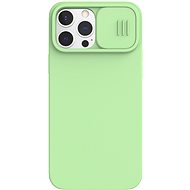 Nillkin CamShield Silky Cover for Apple iPhone 13 Pro Max, Mint Green - Phone Cover