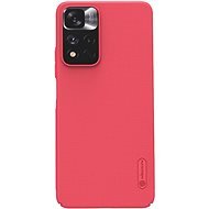 Nillkin Super Frosted Back Cover for Xiaomi Redmi Note 11T 5G/Poco M4 Pro 5G Bright Red - Phone Cover