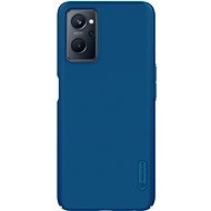 Nillkin Super Frosted Hátlap tok a Realme 9i készülékhez Peacock Blue - Telefon tok