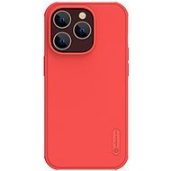 Nillkin Super Frosted PRO Apple iPhone 14 Pro hátlap tok - piros (Logó kivágás nélkül) - Telefon tok