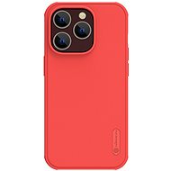 Nillkin Super Frosted PRO Back Cover for Apple iPhone 14 Pro Red (Without Logo Cutout) - Phone Cover