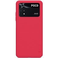 Nillkin Super Frosted Back Cover for Poco M4 Pro 4G Bright Red - Phone Cover