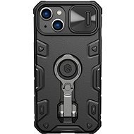 Nillkin CamShield Armor PRO Magnetische Rückenabdeckung für Apple iPhone 13/14 schwarz - Handyhülle