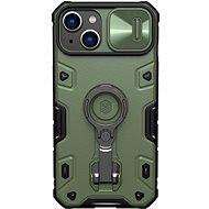 Nillkin CamShield Armor PRO Apple iPhone 13/14 hátlap tok, sötétzöld - Telefon tok