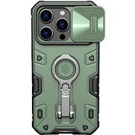 Nillkin CamShield Armor PRO Zadný Kryt na Apple iPhone 14 Pro Dark Green - Kryt na mobil