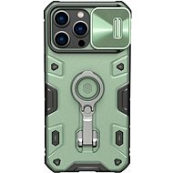 Nillkin CamShield Armor PRO Apple iPhone 14 Pro Max hátlap tok, sötétzöld - Telefon tok