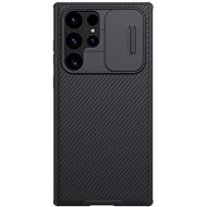 Nillkin CamShield PRO Magnetic Samsung Galaxy S22 Ultra hátlap tok, fekete - Telefon tok