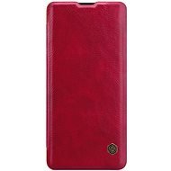 Nillkin Qin Book tok Huawei P30 Lite készülékhez, piros - Mobiltelefon tok