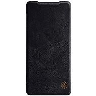 Nillkin Qin bőr tok Samsung Galaxy Note 20 készülékhez fekete - Mobiltelefon tok