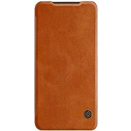 Nillkin Qin Leather Case for Xiaomi Mi9 Lite Brown - Phone Case
