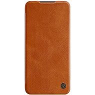 Nillkin Qin Leather Case for Xiaomi Redmi Note 8 Pro Brown - Phone Case