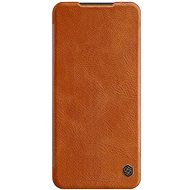 Nillkin Qin Leather Case for Xiaomi Redmi Note 9 Pro/Note 9S Brown - Phone Case