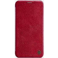 Nillkin Qin Book tok Apple iPhone 11 készülékhez, piros - Mobiltelefon tok