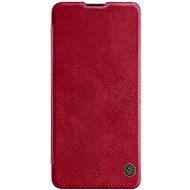Nillkin Qin Leather Case for Samsung Galaxy A41, Red - Phone Case