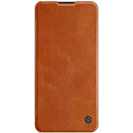 Nillkin Qin Leather Case for Samsung Galaxy A21, Brown - Phone Case