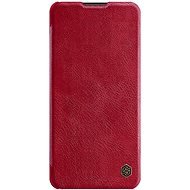 Nillkin Qin kožené puzdro pre Samsung Galaxy A21 Red - Puzdro na mobil