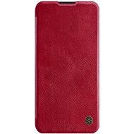 Nillkin Qin Samsung Galaxy A11 piros bőr tok - Mobiltelefon tok