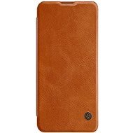 Nillkin Qin Leather Case for Xiaomi Mi 10/10 Pro, Brown - Phone Case