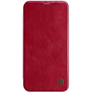 Nillkin Qin Leather Case for Apple iPhone 12 Pro Max, Red - Phone Case