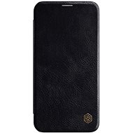 Nillkin Qin Leather Case for Apple iPhone 12 Pro Max, Black - Phone Case
