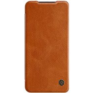 Nillkin Qin Leather Case for Xiaomi Redmi Note 9, Brown - Phone Case