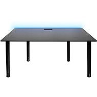 SYBERDESK 139 x 68 cm, LED, fekete - Gaming asztal