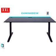 SYBERDESK ULTRA XXL - 165 cm x 68 cm x 74 cm - 75 cm - LED - Kabelorganisationssystem - schwarz - Teil 2 - Spieltisch