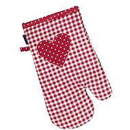 SCANquilt potholder DEKORO pepito+heart red - Oven Mitt