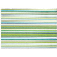 SCANquilt placemat RIB stripes green-blue 33 × 45 cm - Placemat
