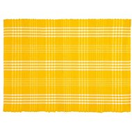 SCANquilt placemat RIB cubes yellow 33 × 45 cm - Placemat