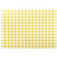 SCANquilt tablecloth RIB pepito yellow and white 33 × 45 cm - Placemat