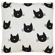 Scanquilt pletený povlak na polštář Design kočičky - Pillowcase