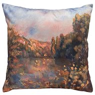 Scanquilt decorative pillowcase Art Velvet coin-lake - Pillowcase