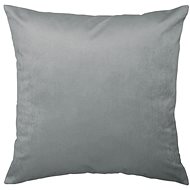 Scanquilt decorative pillowcase Velvet light grey - Pillowcase
