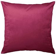 Scanquilt decorative pillowcase Velvet burgundy - Pillowcase