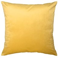 Scanquilt decorative pillowcase Velvet yellow - Pillowcase