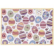 SCANquilt placemat MOTIV Easter egg pastel 32 × 48 cm - Placemat