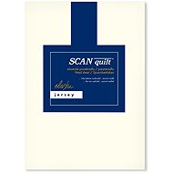 SCANquilt Sheet Jersey Elastic Lycra Cream - Bedsheet